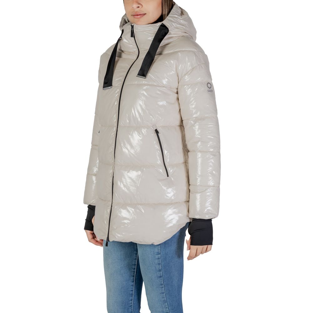 Beige Polyamide Parka