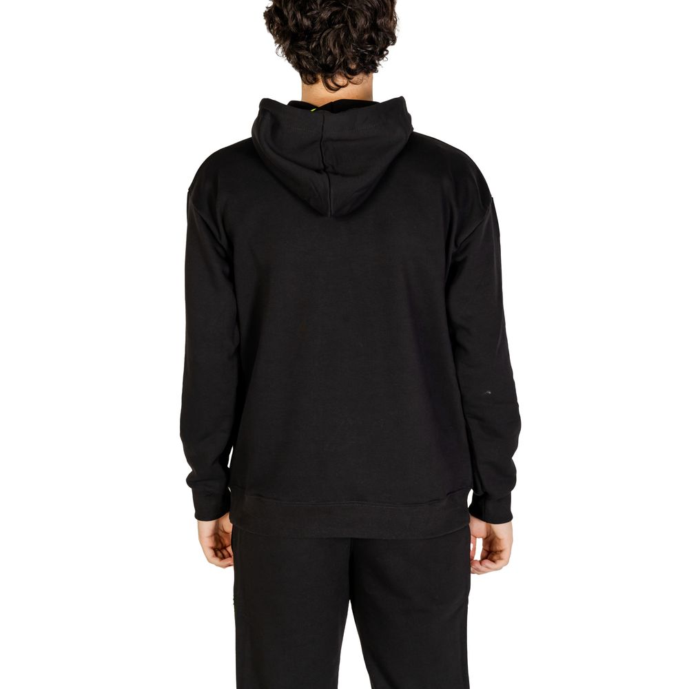 Black Cotton Hoody