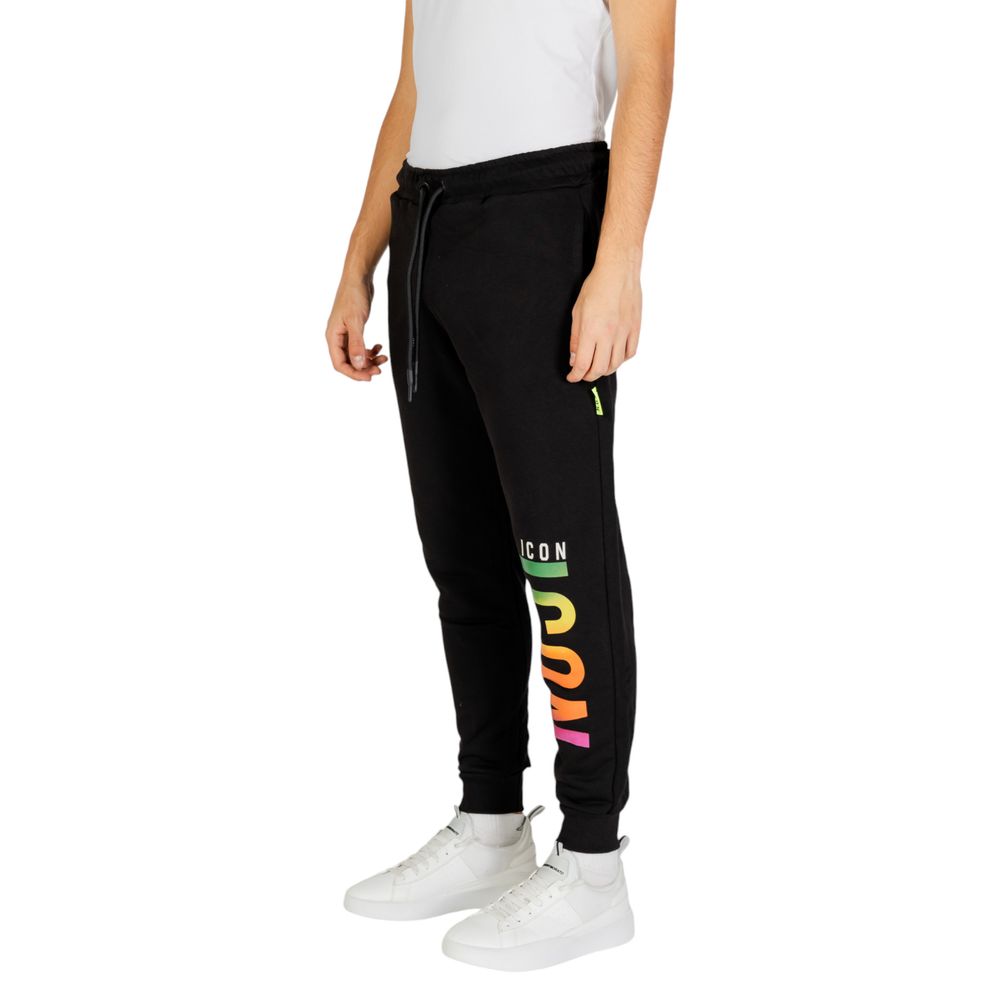 Black Cotton Joggers Workout Pant