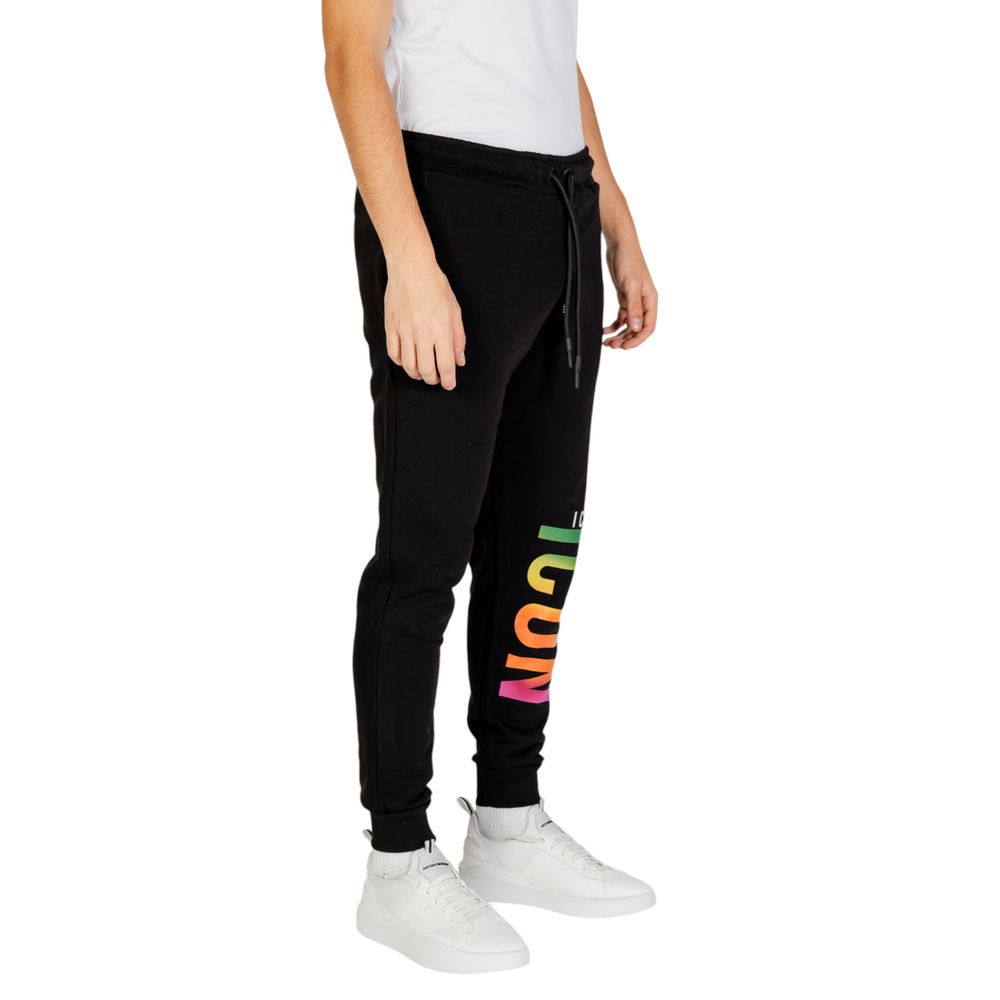Black Cotton Joggers Workout Pant