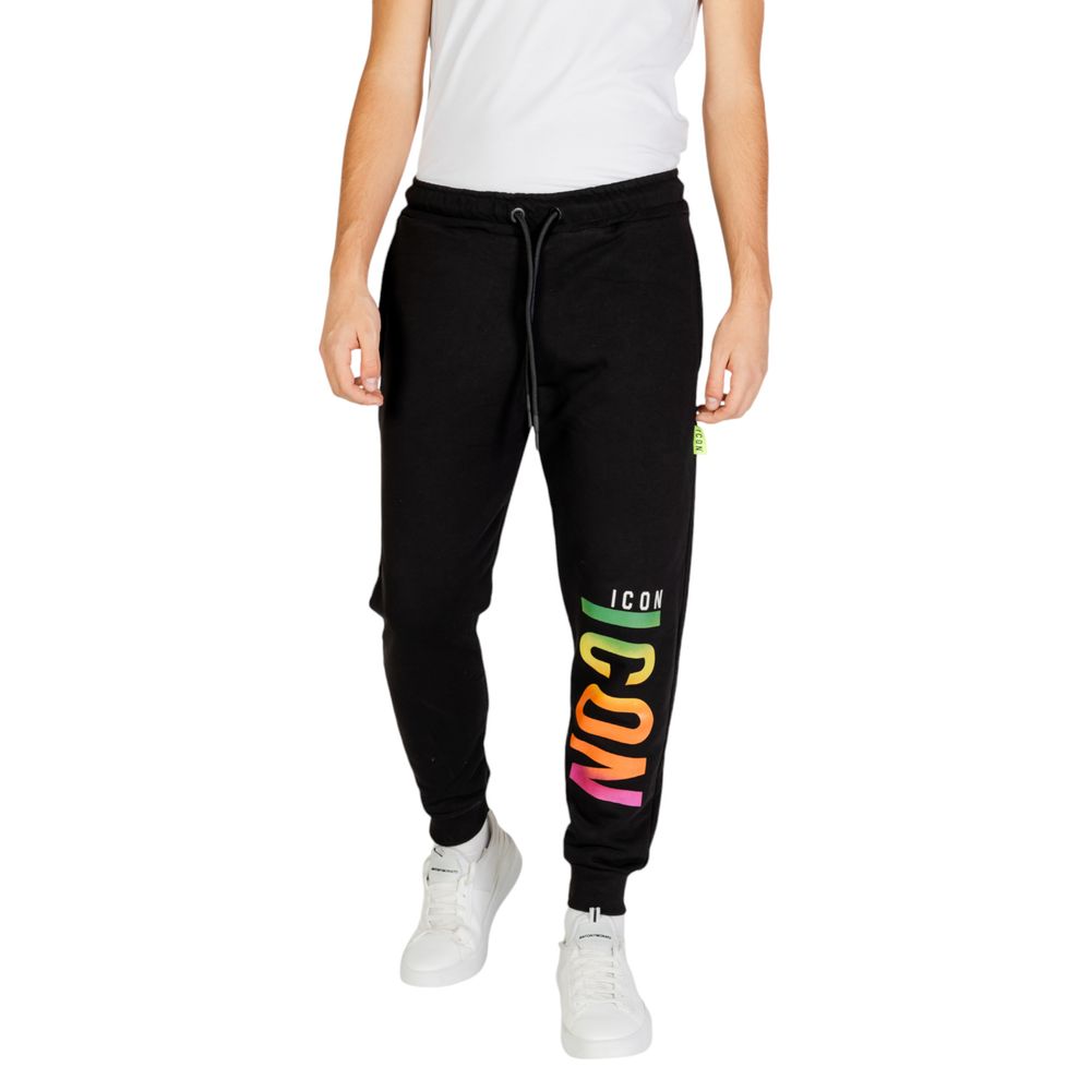Black Cotton Joggers Workout Pant