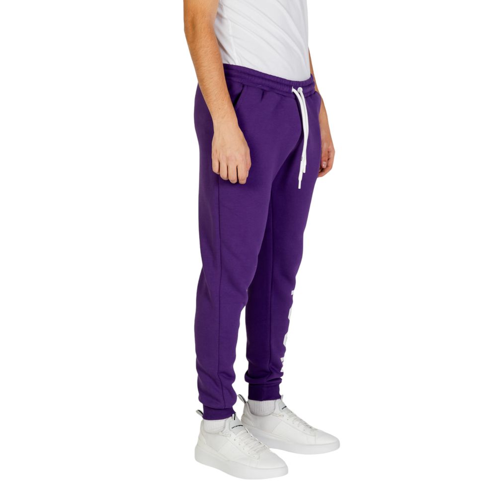 Purple Cotton Joggers Workout Pant