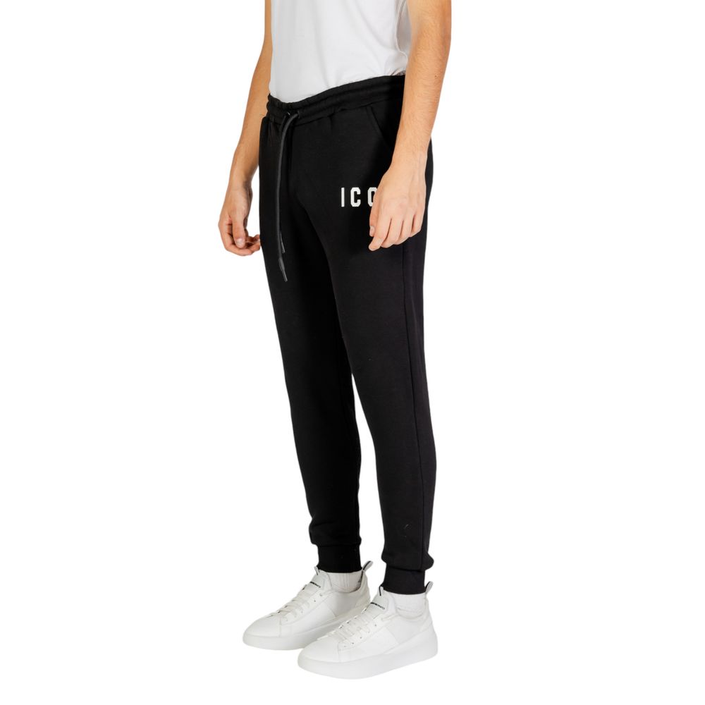Black And White Cotton Joggers Workout Pant