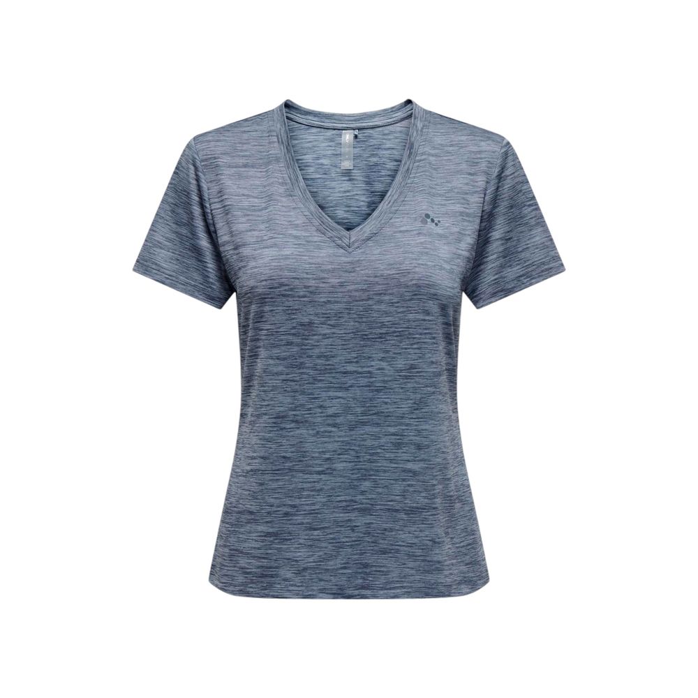 Blue Recycled Polyester T-Shirt
