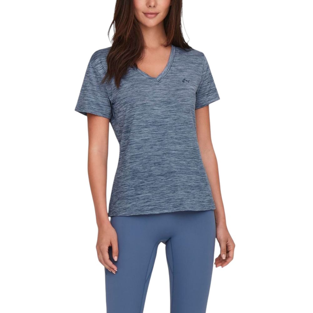 Blue Recycled Polyester T-Shirt