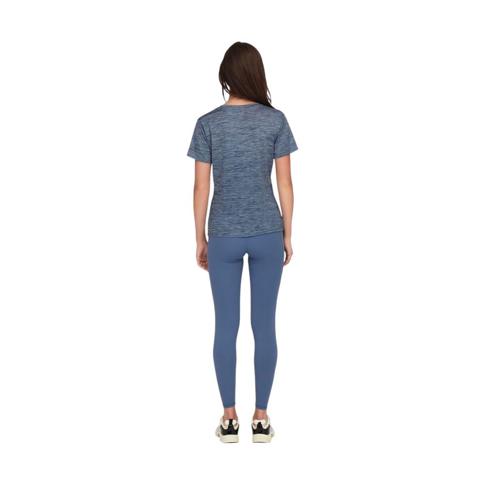 Blue Recycled Polyester T-Shirt