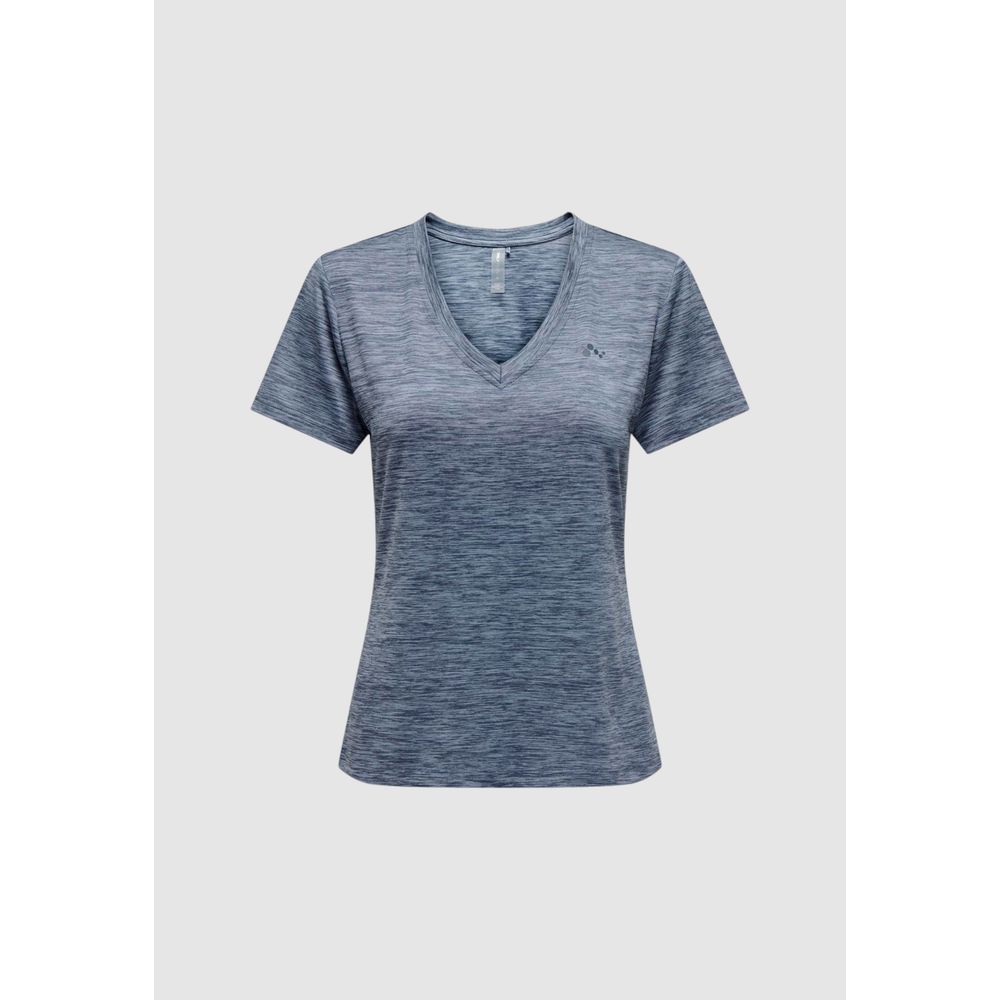 Blue Recycled Polyester T-Shirt