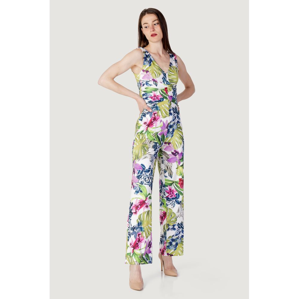 Green Polyester Jumpsuit