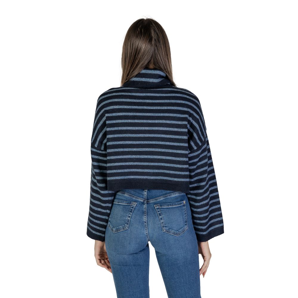 Blue Marabou Sweater