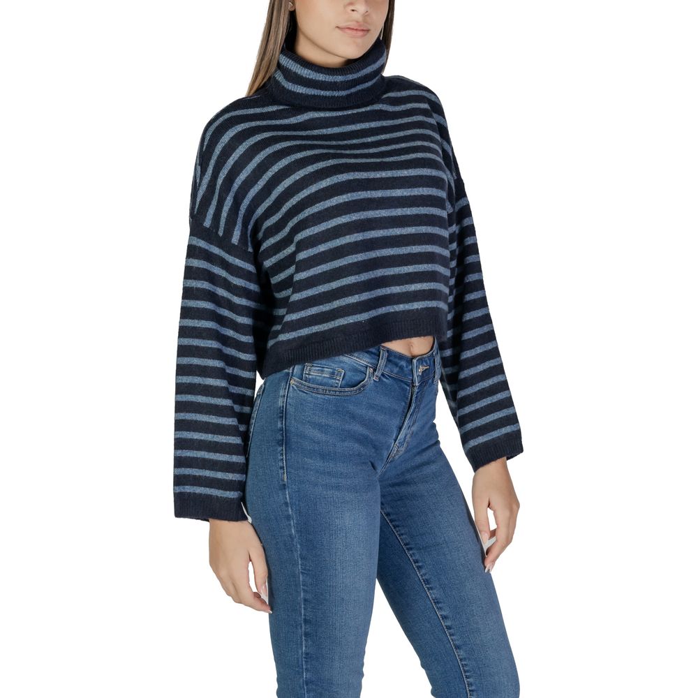 Blue Marabou Sweater