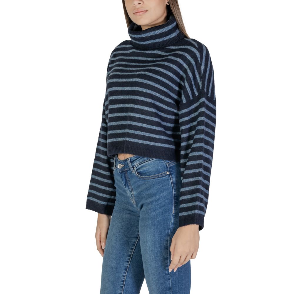 Blue Marabou Sweater