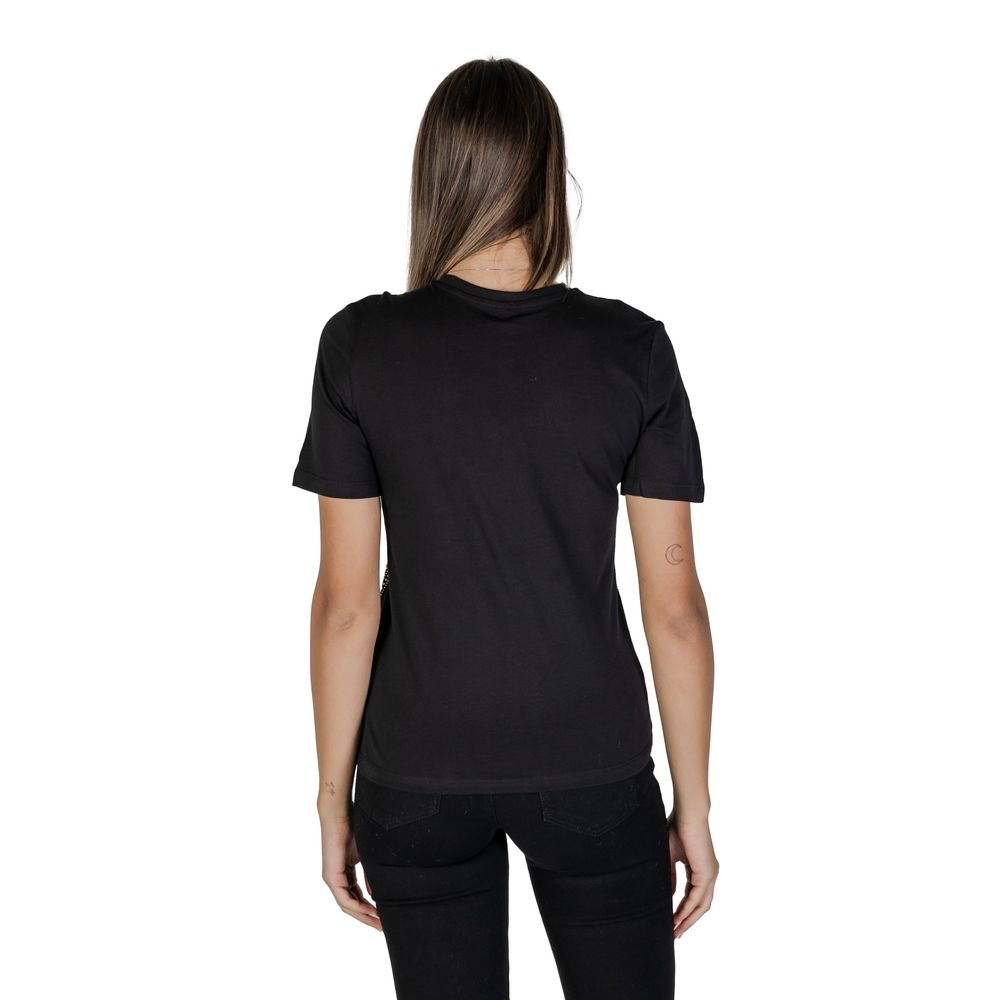 Black Cotton T-Shirt