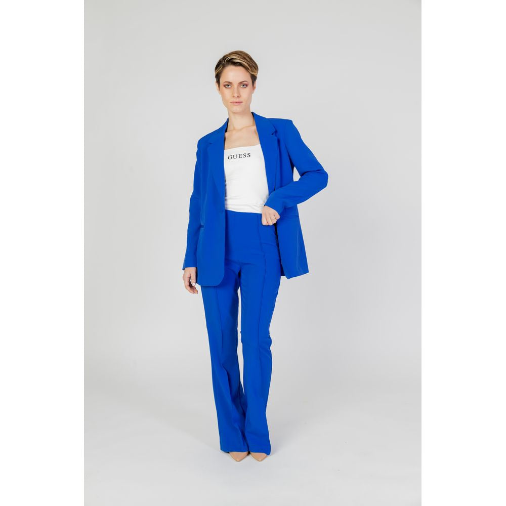 Blue Recycled Polyester Pant