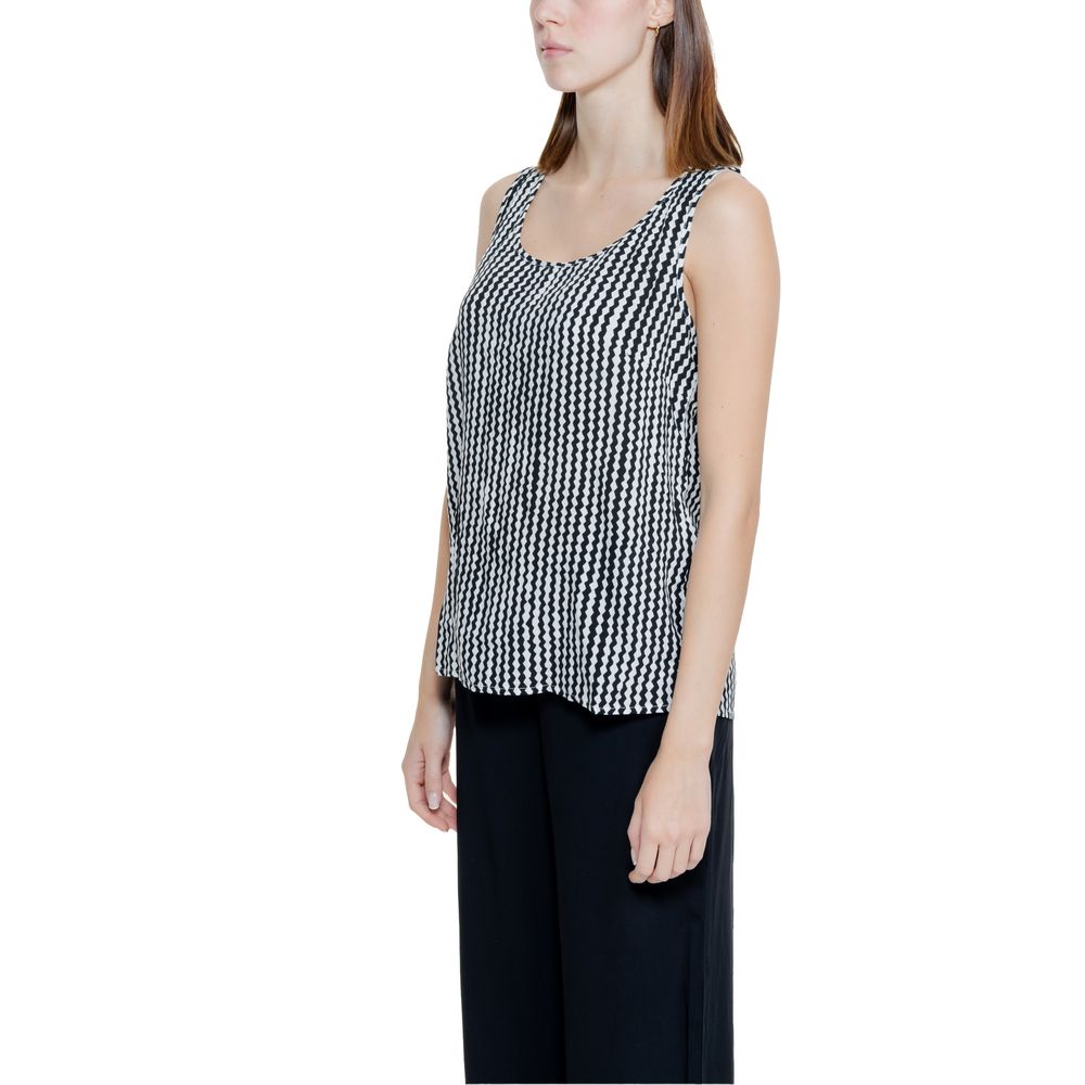 Black Viscose Tank Top