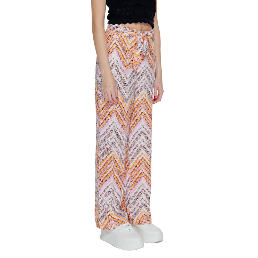 Multicolor Viscose Pant