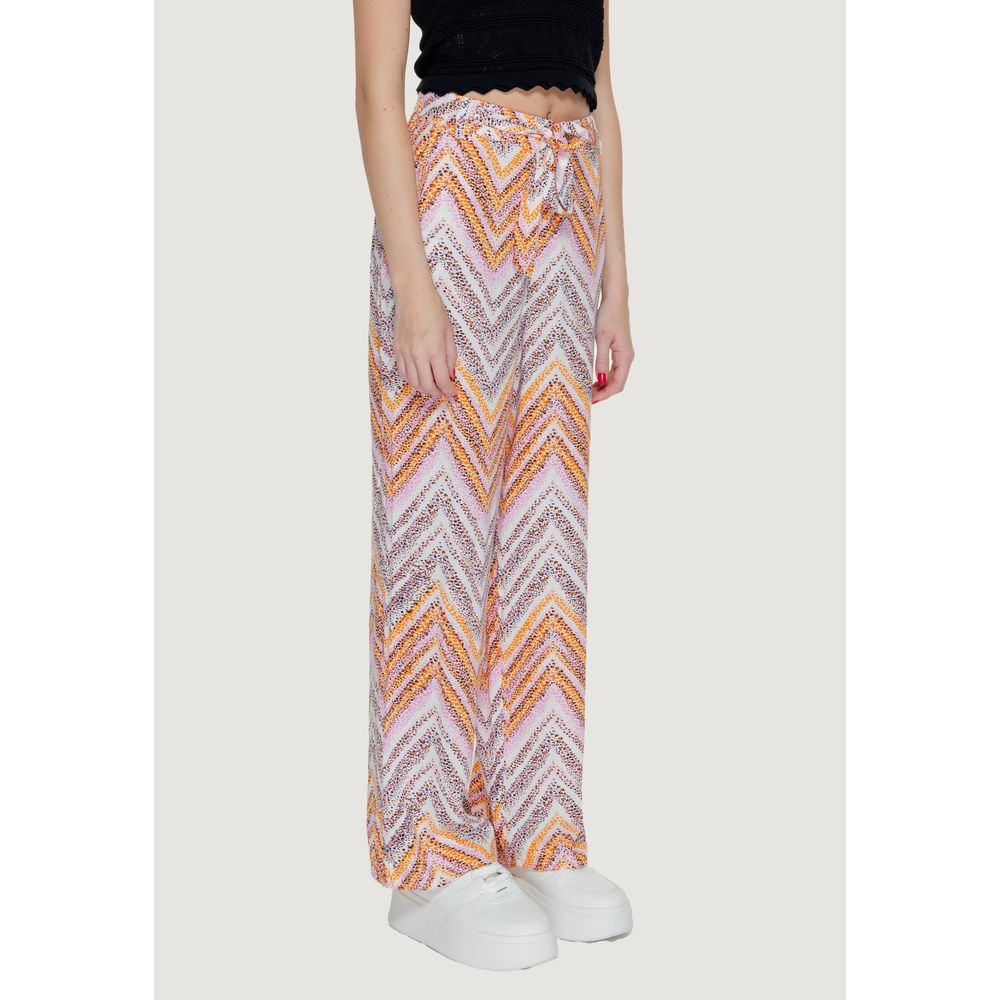 Multicolor Viscose Pant