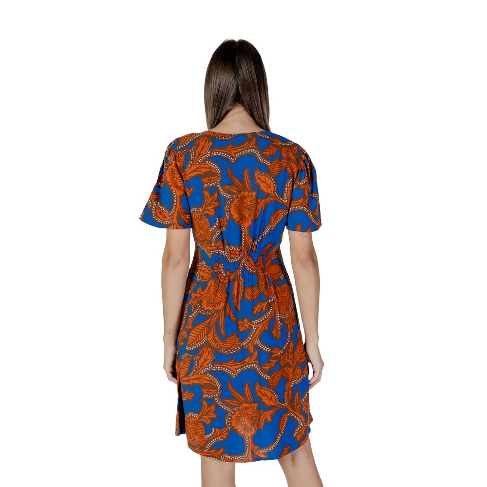 Blue Viscose Midi