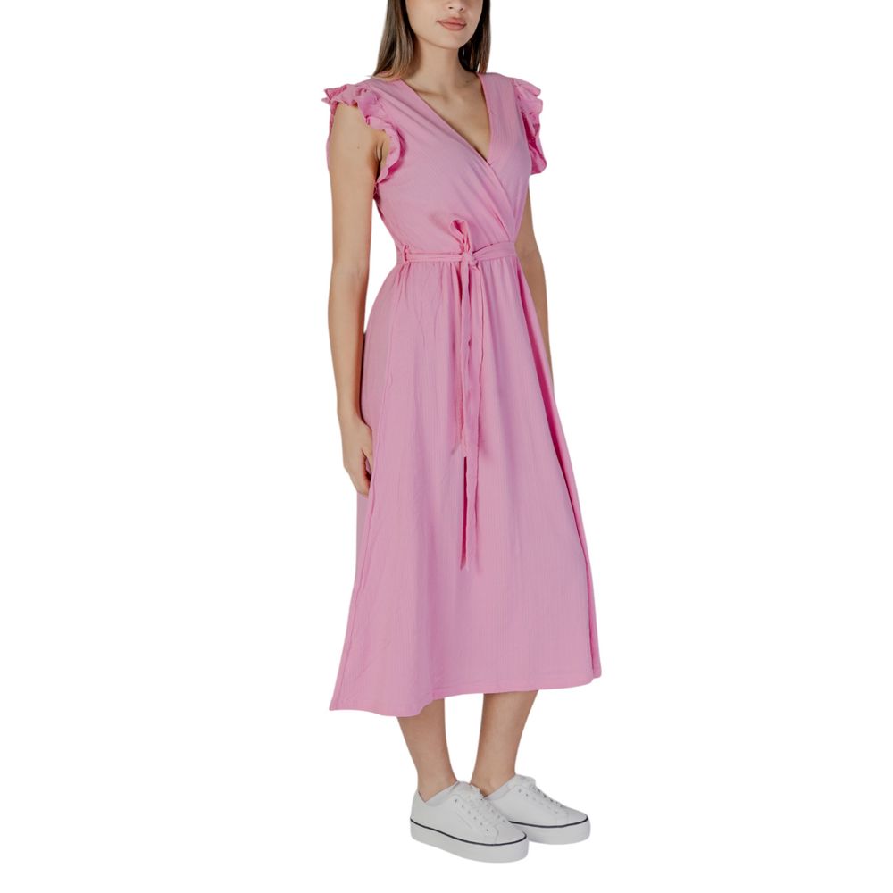 Multicolor Cotton Long