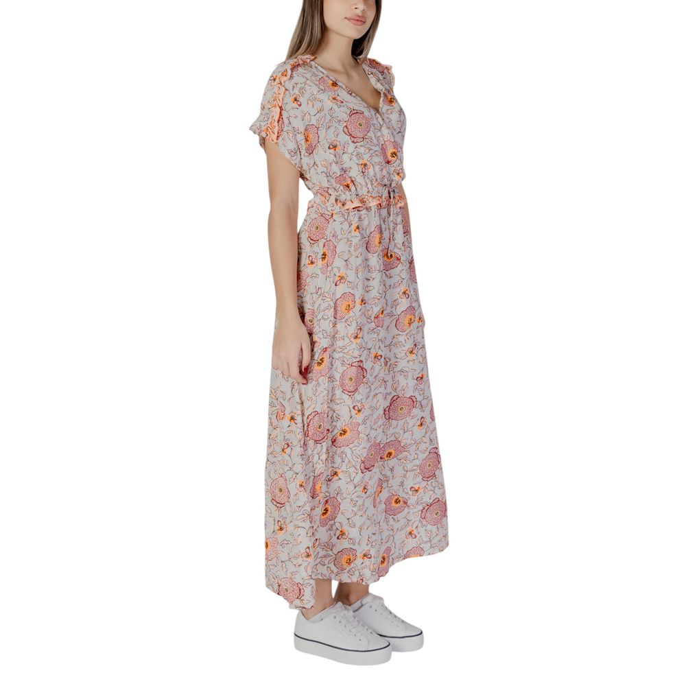 Multicolor Cotton Long