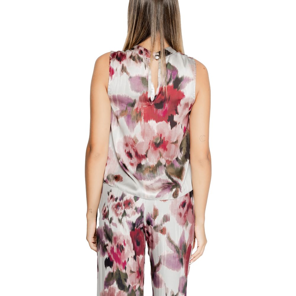 Bordeaux Polyester Tank Top