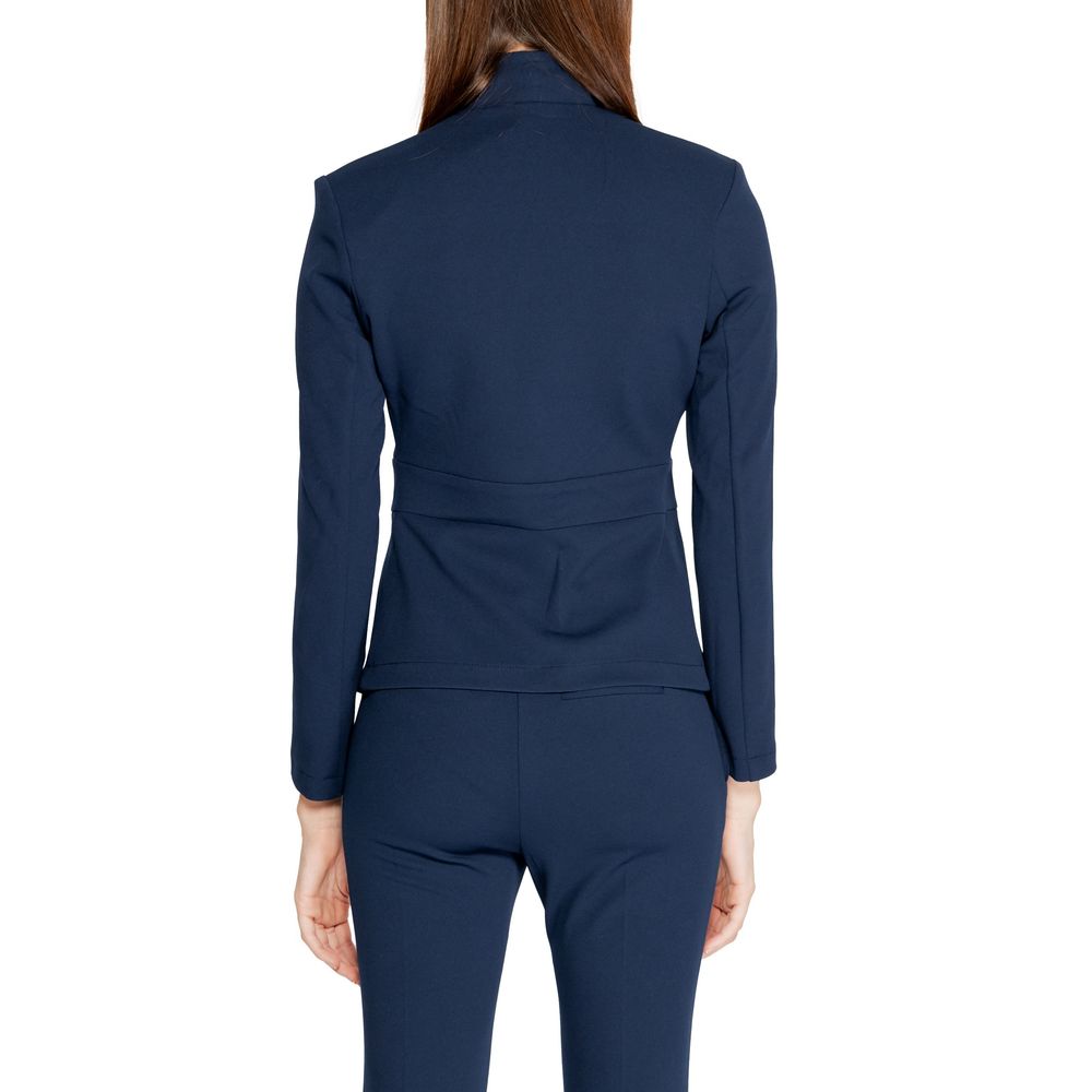 Blue Polyester Blazer