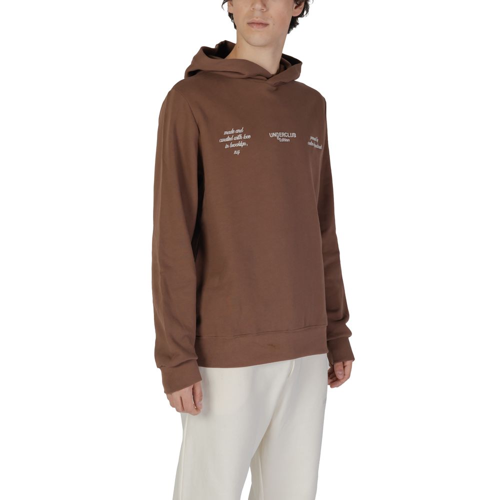 Brown Cotton Hoody