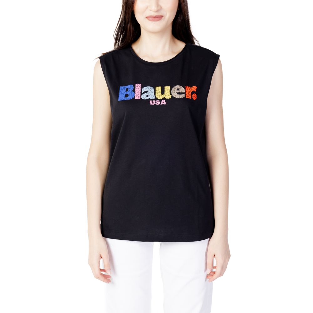 Black Cotton T-Shirt