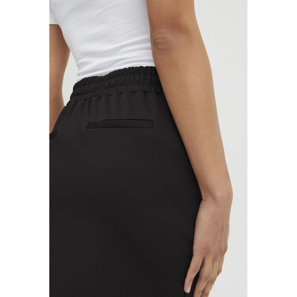 Black Polyester Mini