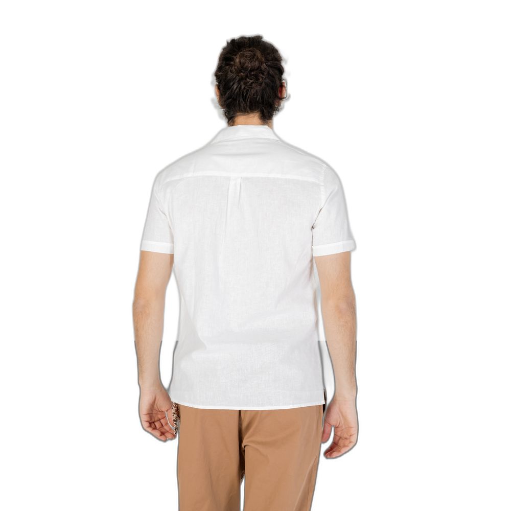 White Linen Shortsleeve