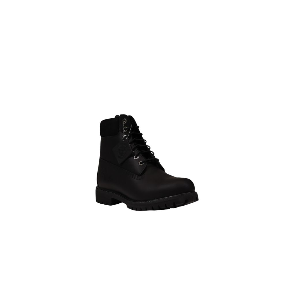 Black Suede Leather Athletic