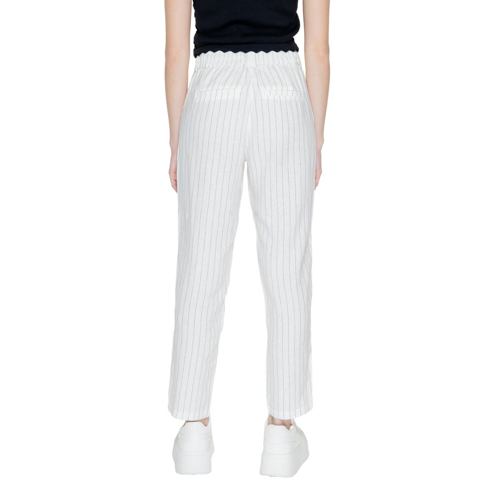 White Linen Pant