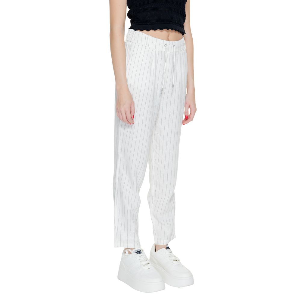 White Linen Pant