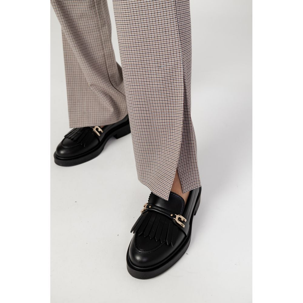 Beige Polyester Pant