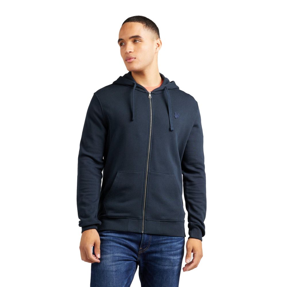 Blue Cotton Hoody
