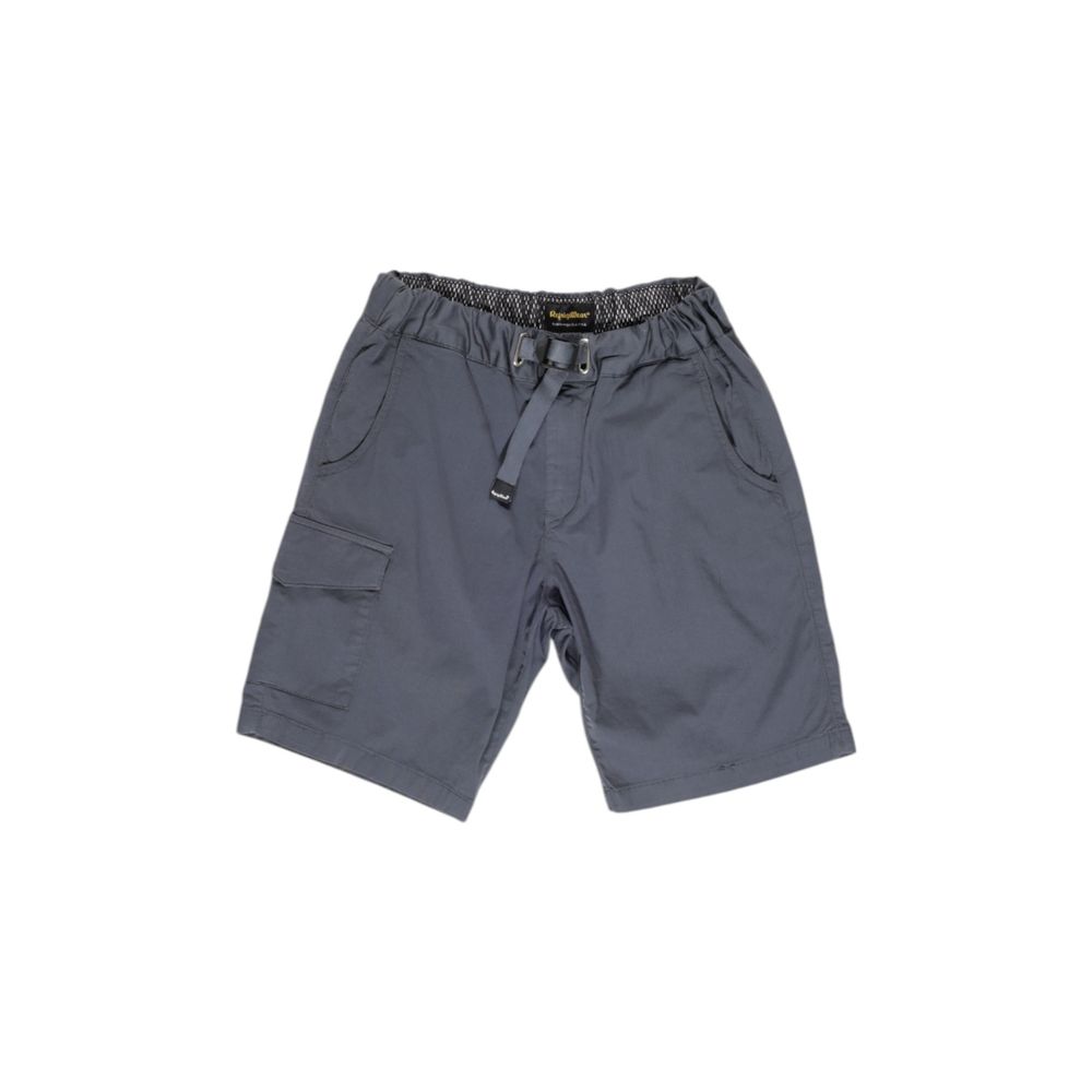 Blue Cotton Bermuda