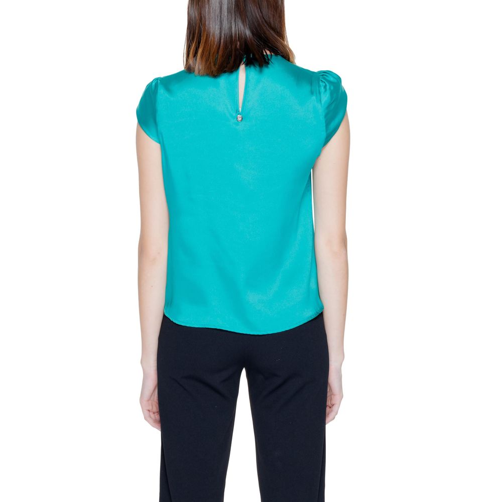 Green Polyester Blouse