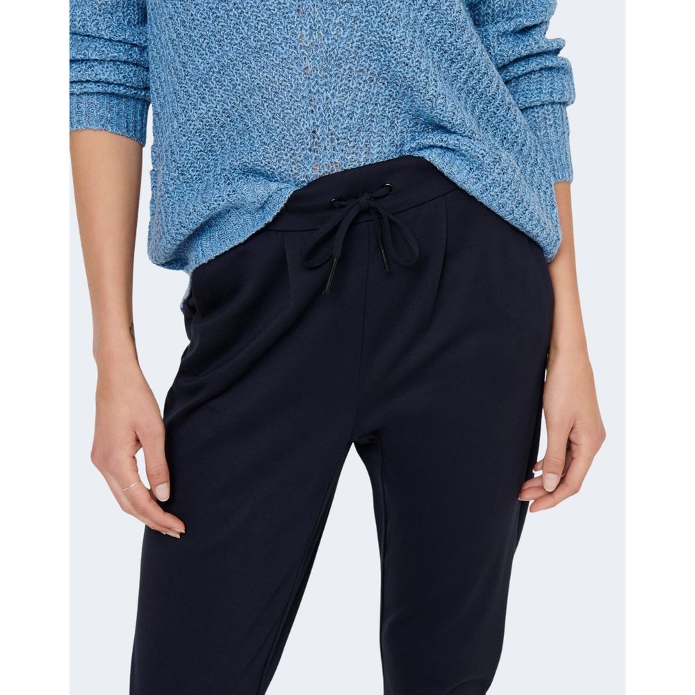Blue Viscose Pant