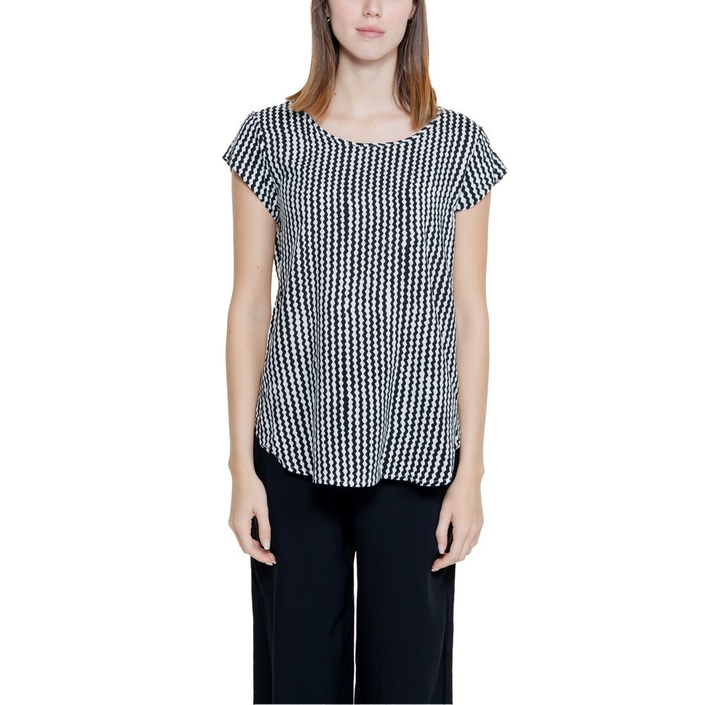 Black Viscose Blouse