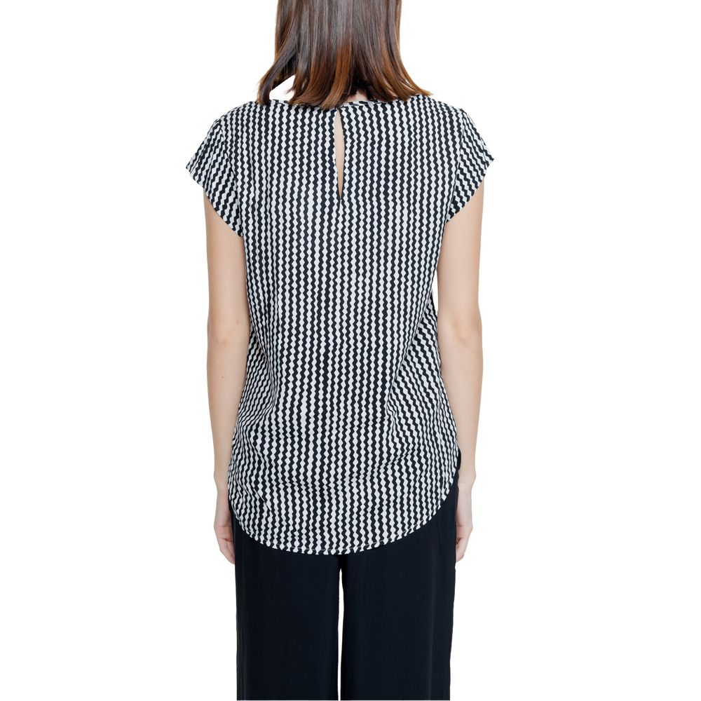 Black Viscose Blouse