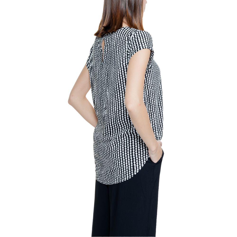 Black Viscose Blouse