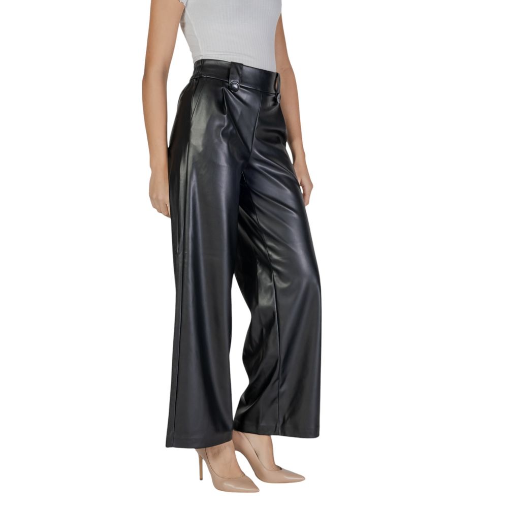Black Polyester Pant