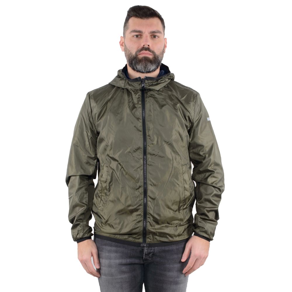 Blue Nylon Jacket