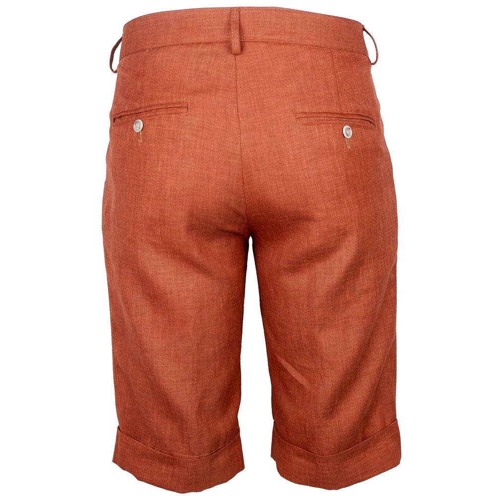 Brown Linen Short