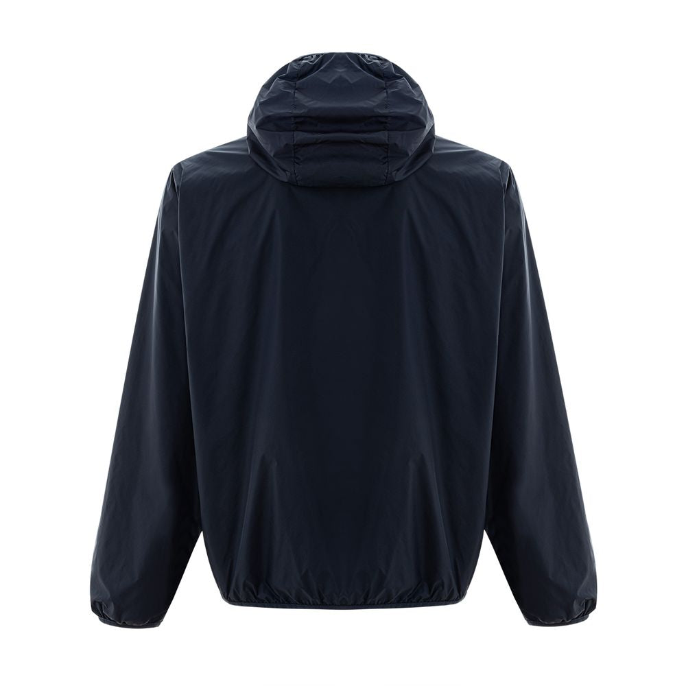 Blue Polyamide Jackets & Coat