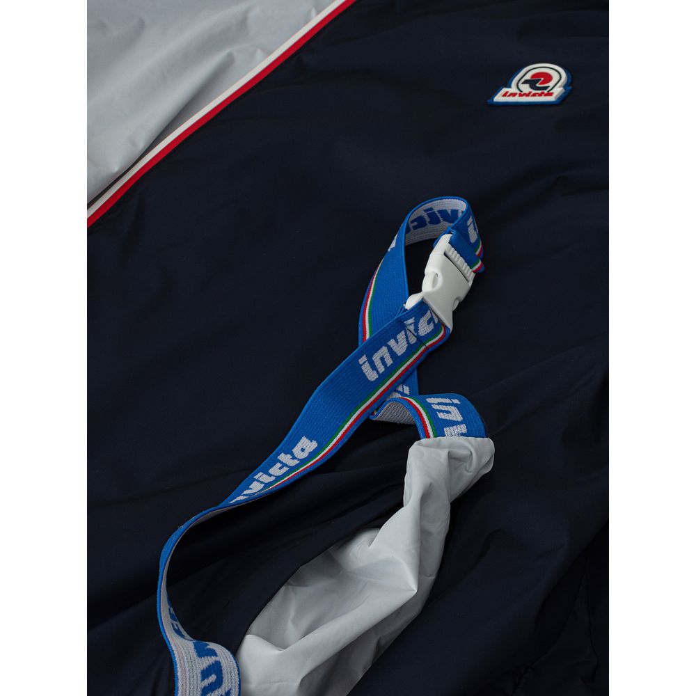 Blue Polyamide Jackets & Coat