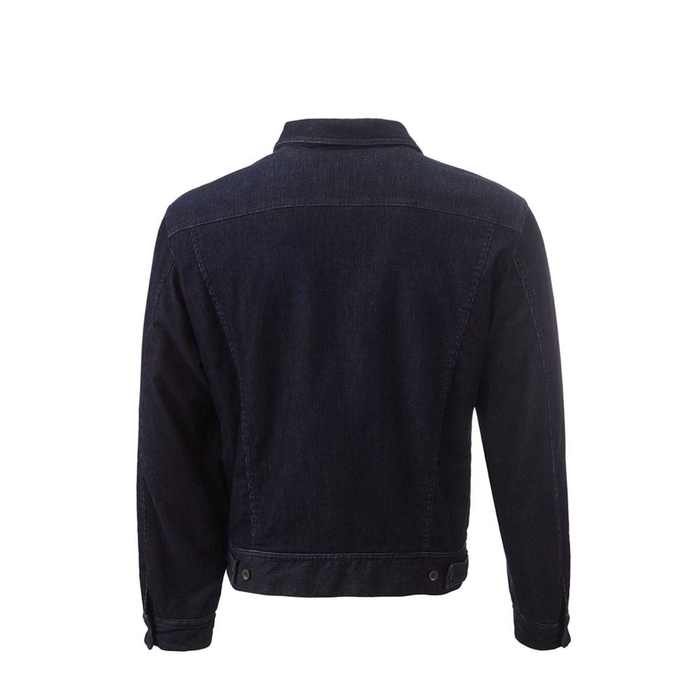Blue Cotton Jackets & Coat