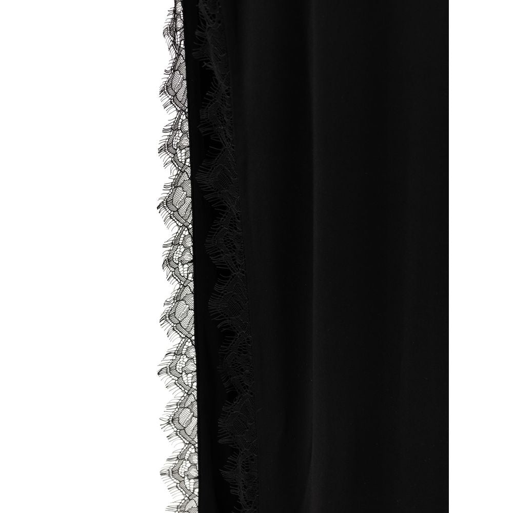Black Viscose Long