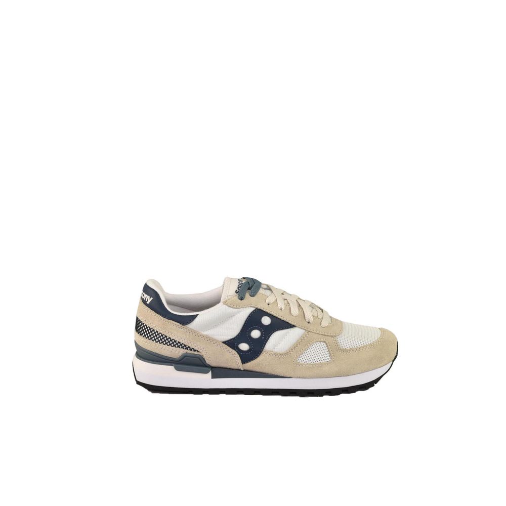 Beige Leather Sneaker
