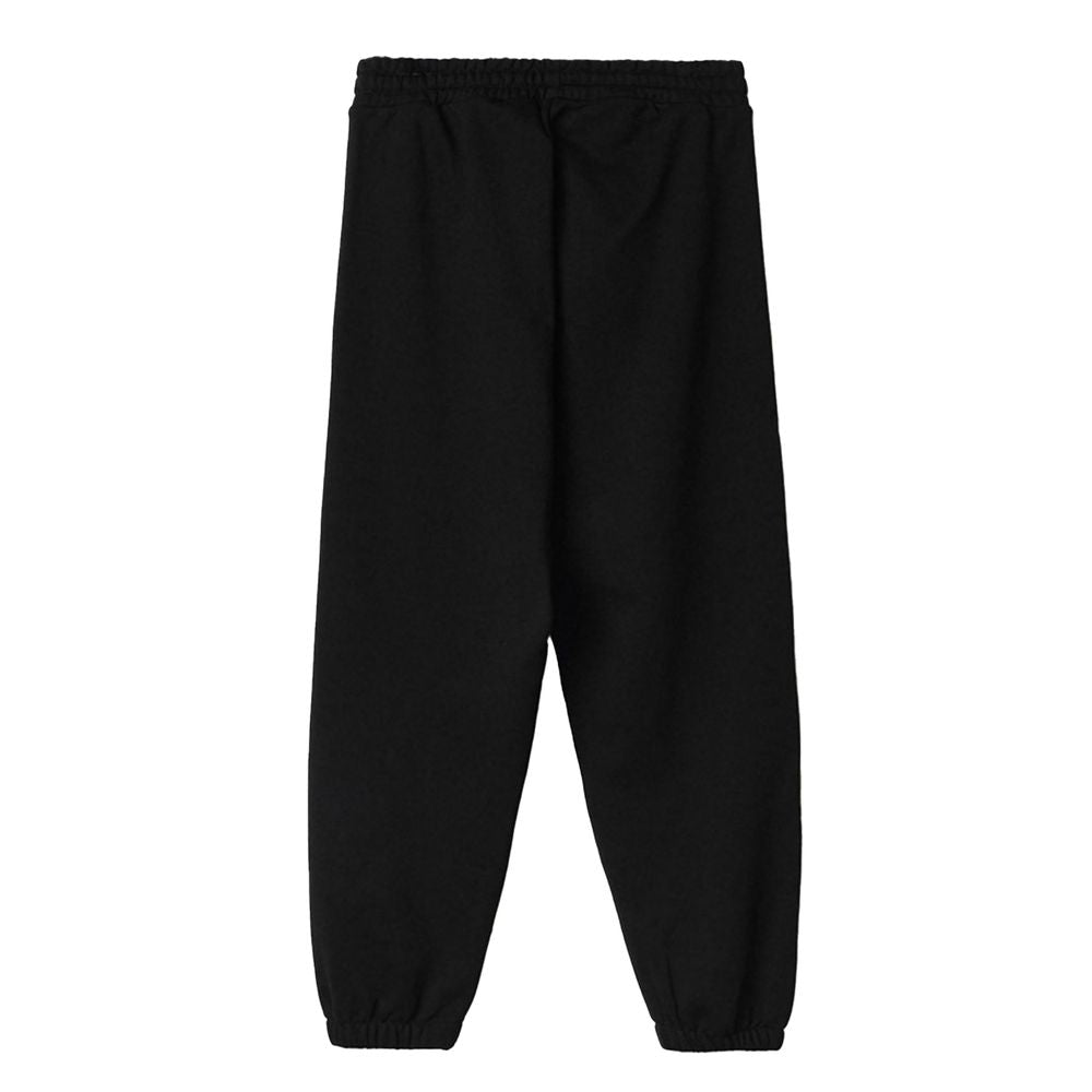 Black Cotton Jeans & Pant