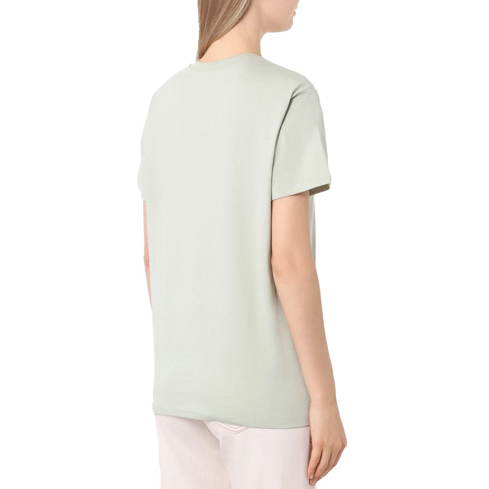 Green Cotton Tops & T-Shirt